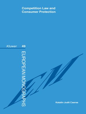 cover image of Competition Law and Consumer Protection